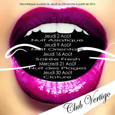 LES SOIREES DU VERTIGO