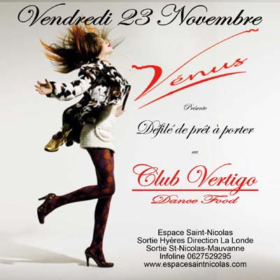 DEFILE VENUS VEND 23 NOV
